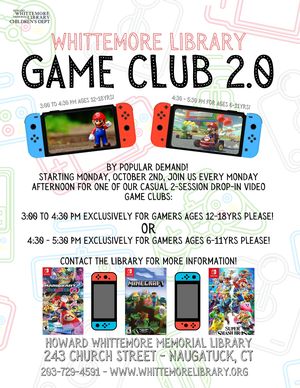 Game Club 2.0: Ages 